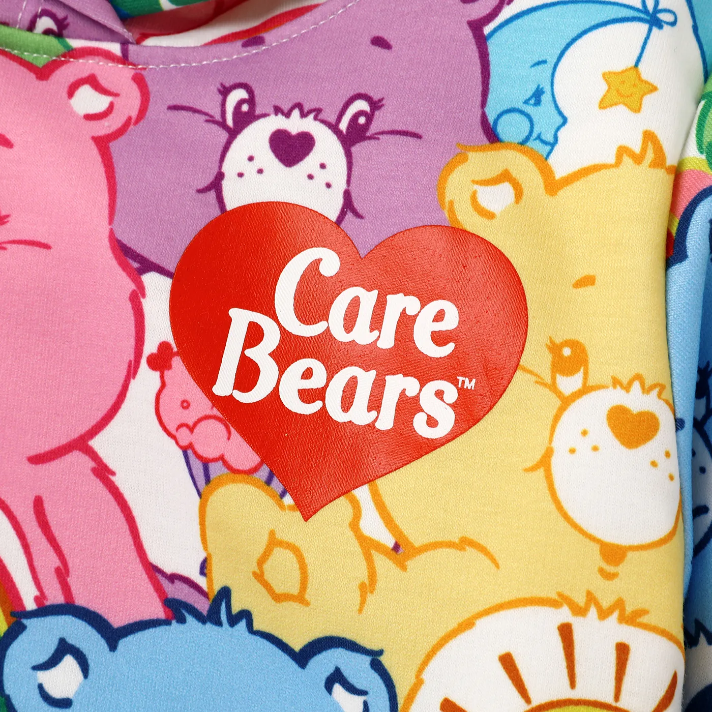 Care Bears Toddler Girl/Boy Naia™ Allover Bear Print Long-sleeve Hoodie   image 3