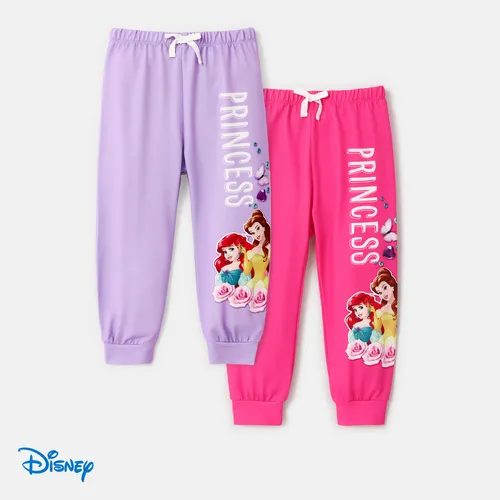 Disney Princess Toddler Girl Letter & Character Print Sweatpants 