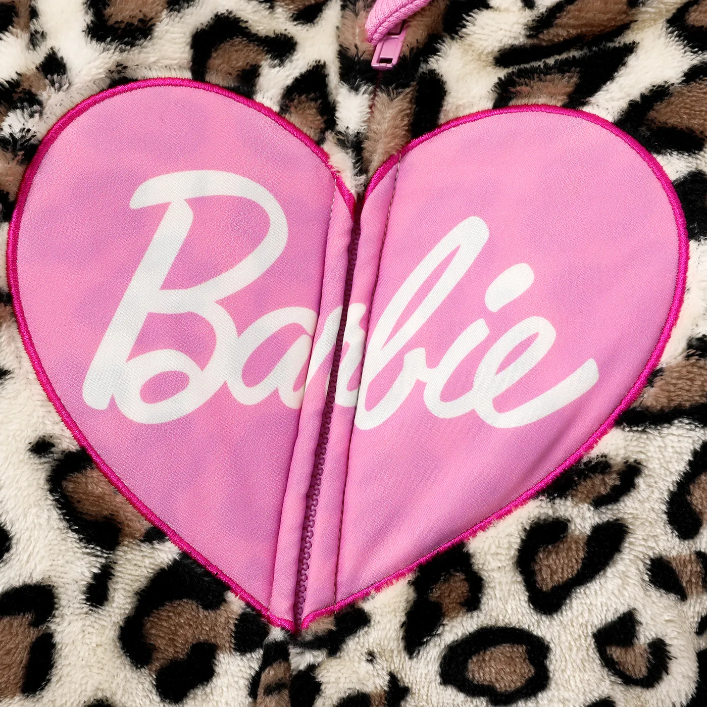Barbie Bebé Menina Fecho Infantil Manga comprida Macacão Cor Bege image 4