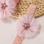 2pcs Baby Stars Floral Pattern Socks and Headband Set  image 3