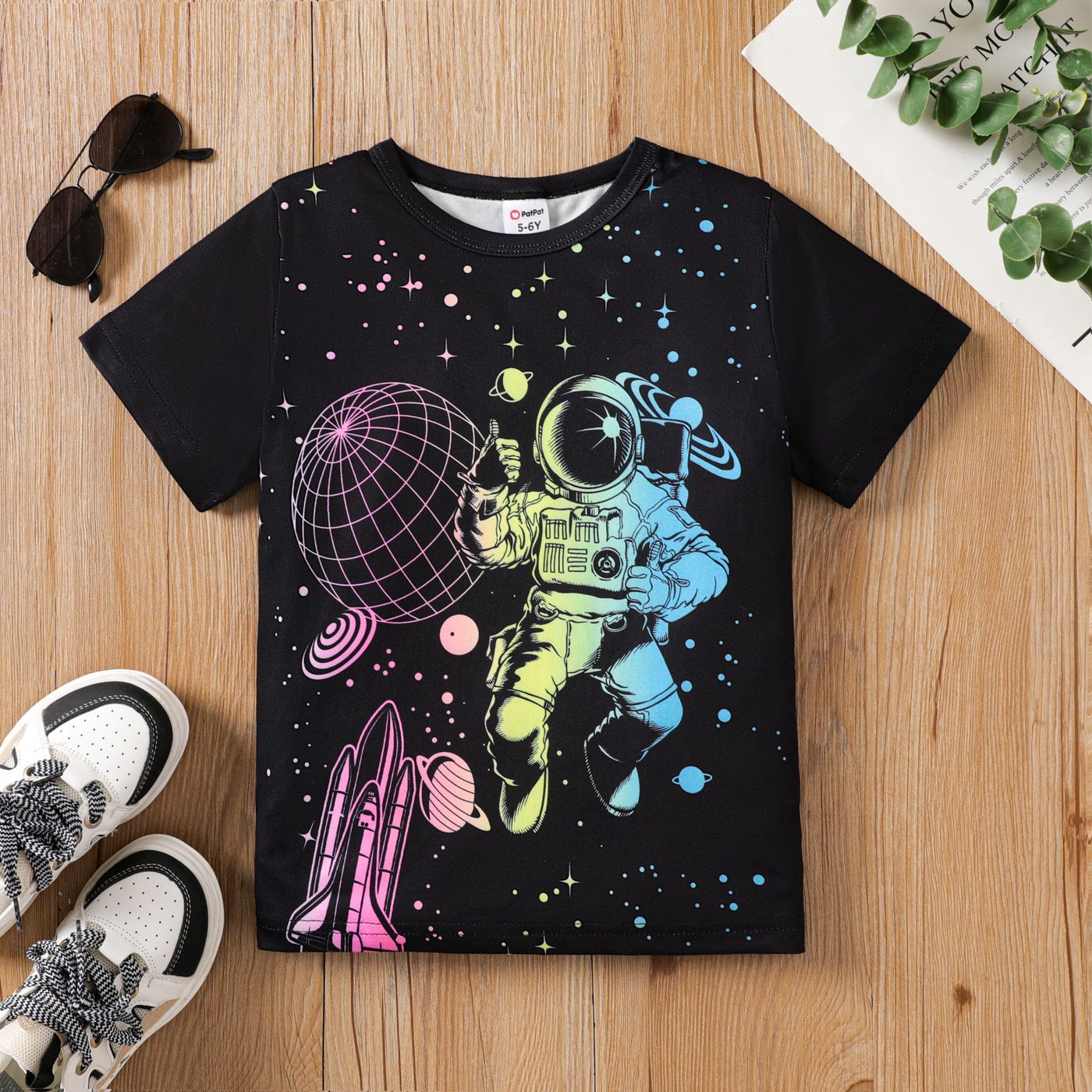 

Kid Boy/Girl Space Element Short-sleeve Tee