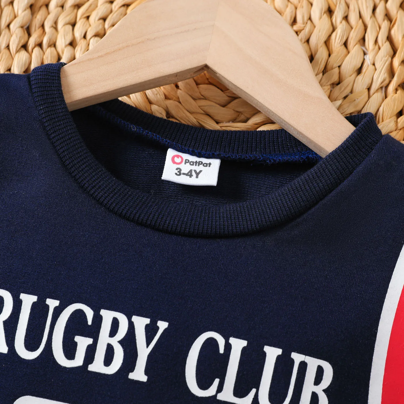 Toddler Boy Letter & Number Print Sports Sweatshirt    image 3