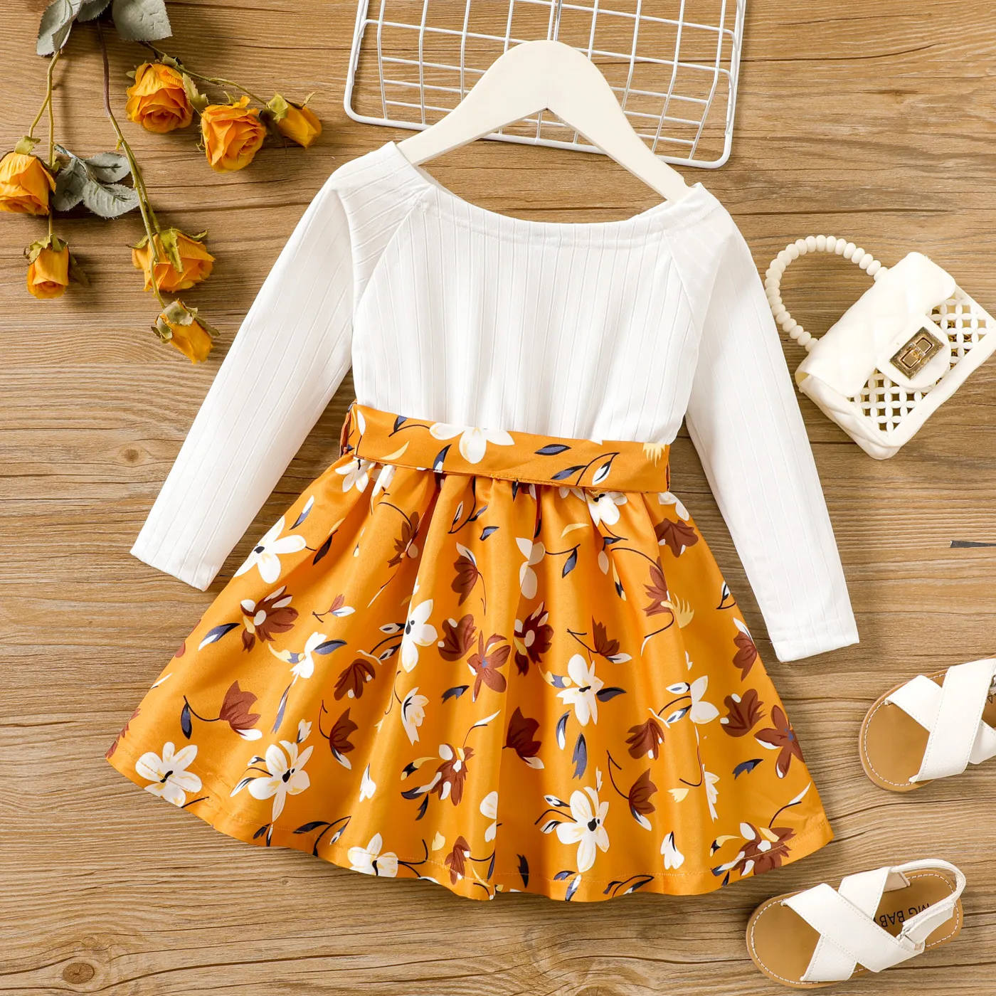 Criança Menina Bonito Vestidos  image 2