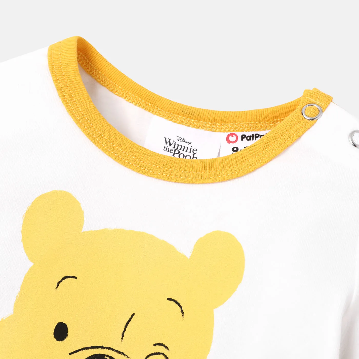 Disney Winnie the Pooh 2 unidades Bebé Unissexo Animais Infantil Manga comprida Conjunto para bebé  image 5
