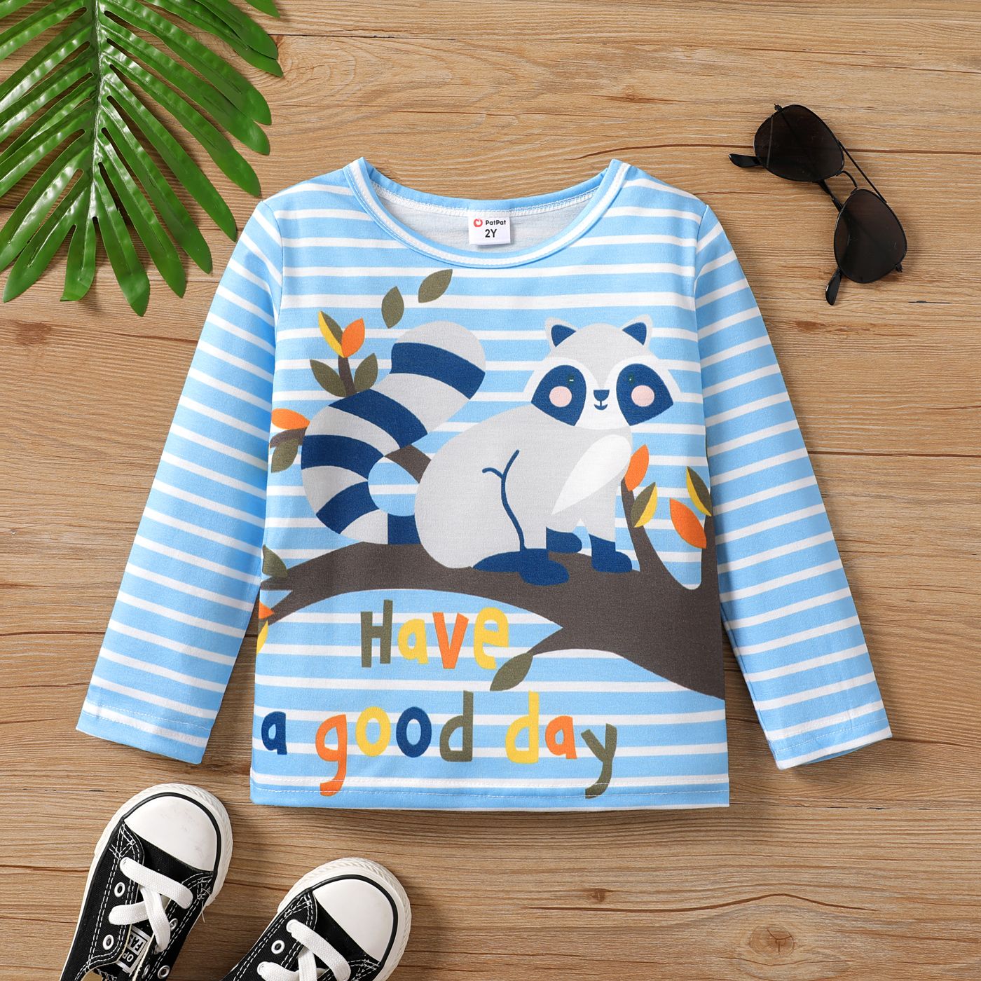 

Toddler Boy Animal Print Long-sleeve Tee