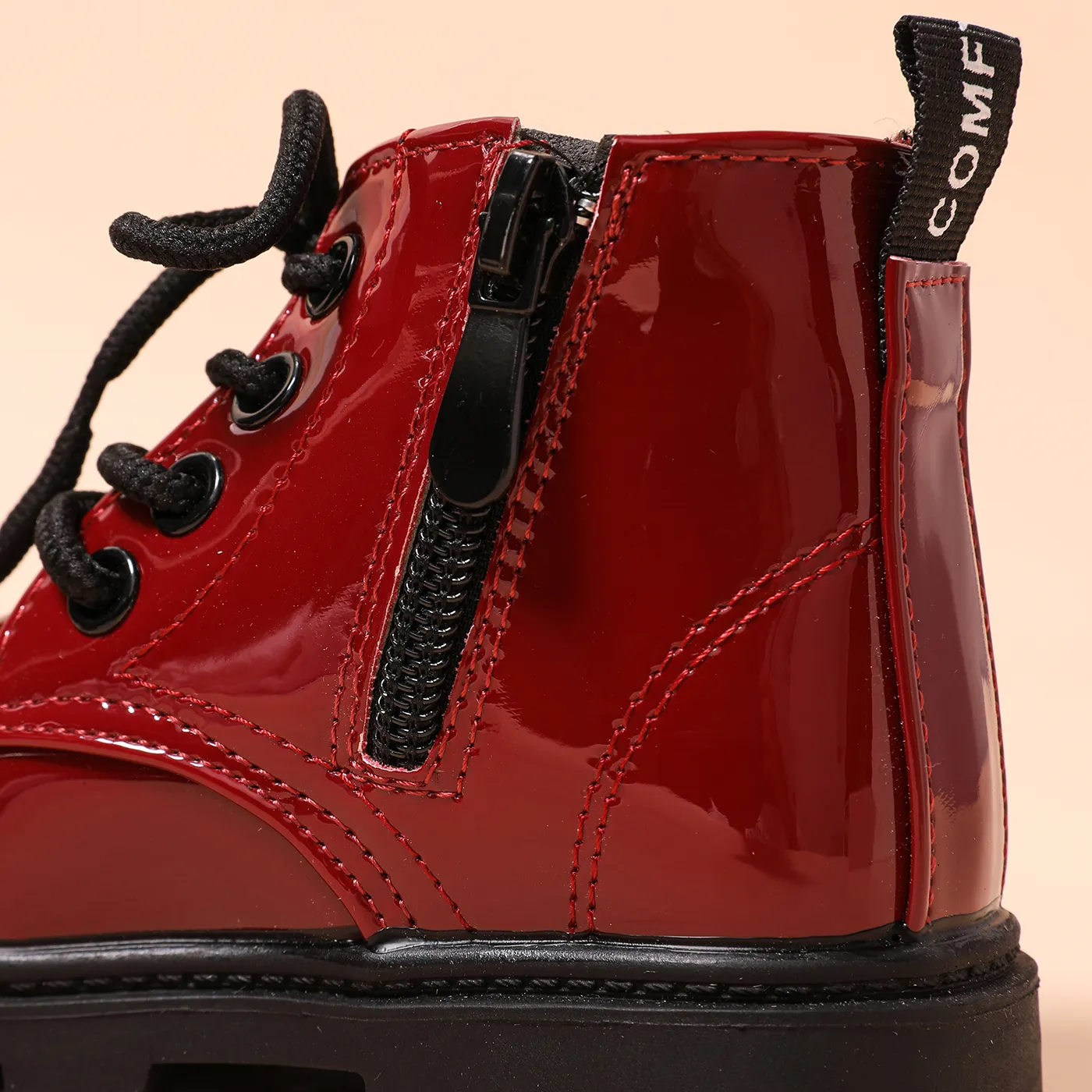 Toddler/Kid Solid Letter Pattern Casual Boots  image 6