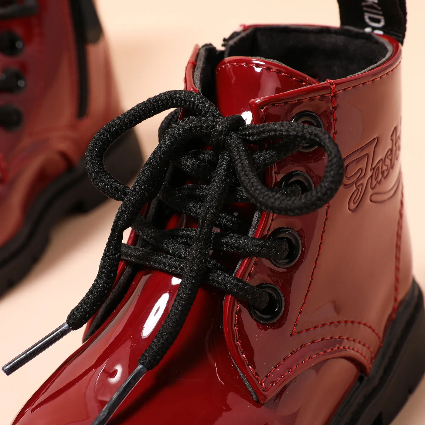 Toddler/Kid Solid Letter Pattern Casual Boots  image 5