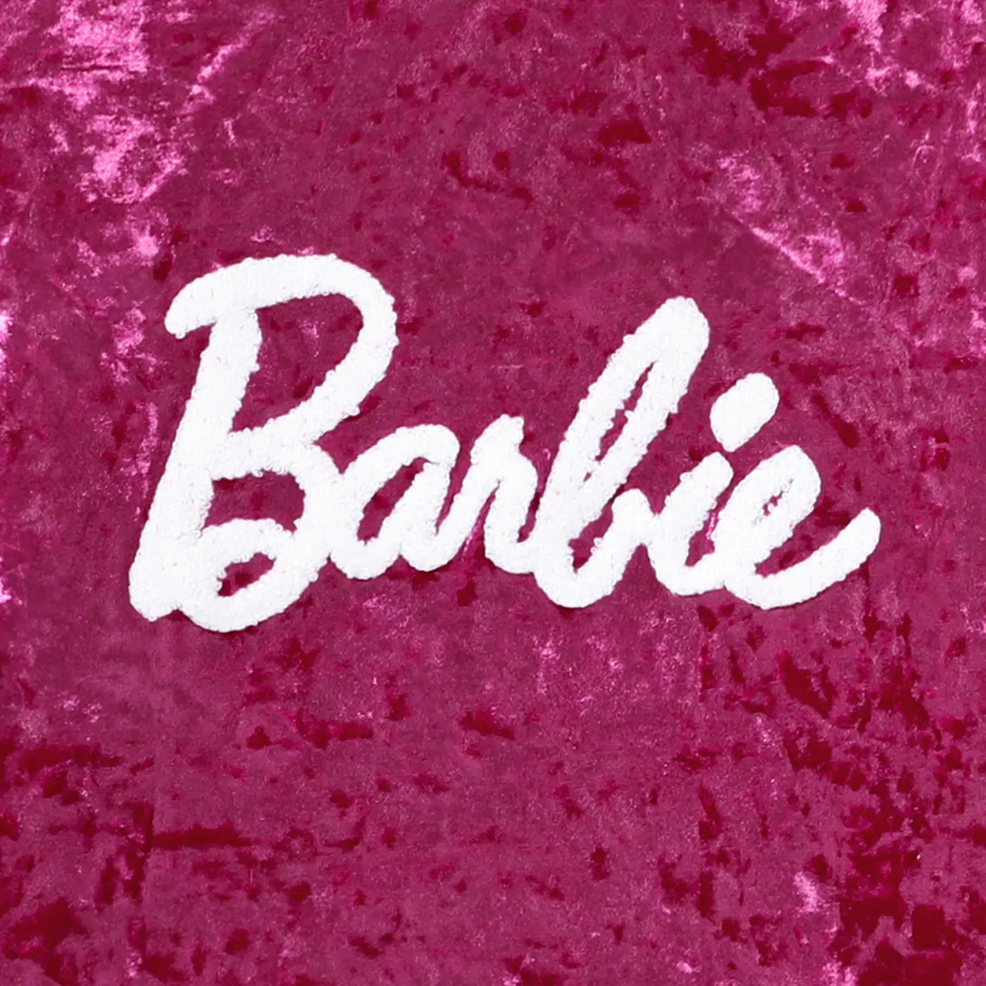 Barbie Kid Girl 2pcs Letter Embroidered Long-sleeve Hoodie and Pants Set   image 4