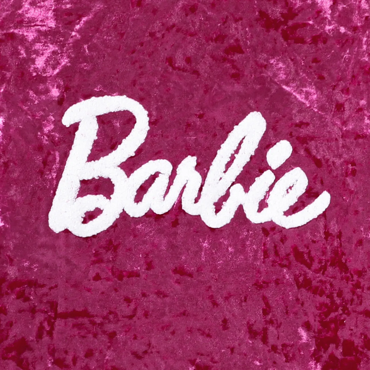 Barbie قطعتان عيد القيامة 4 - 14 سنة أطقم حريمي حروف بغطاء للرأس زهري big image 1