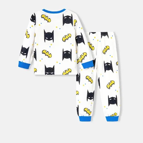 Justice League Toddler Girl/Boy 2pcs Naia™ Allover Print Long-sleeve Top and Pants Set  