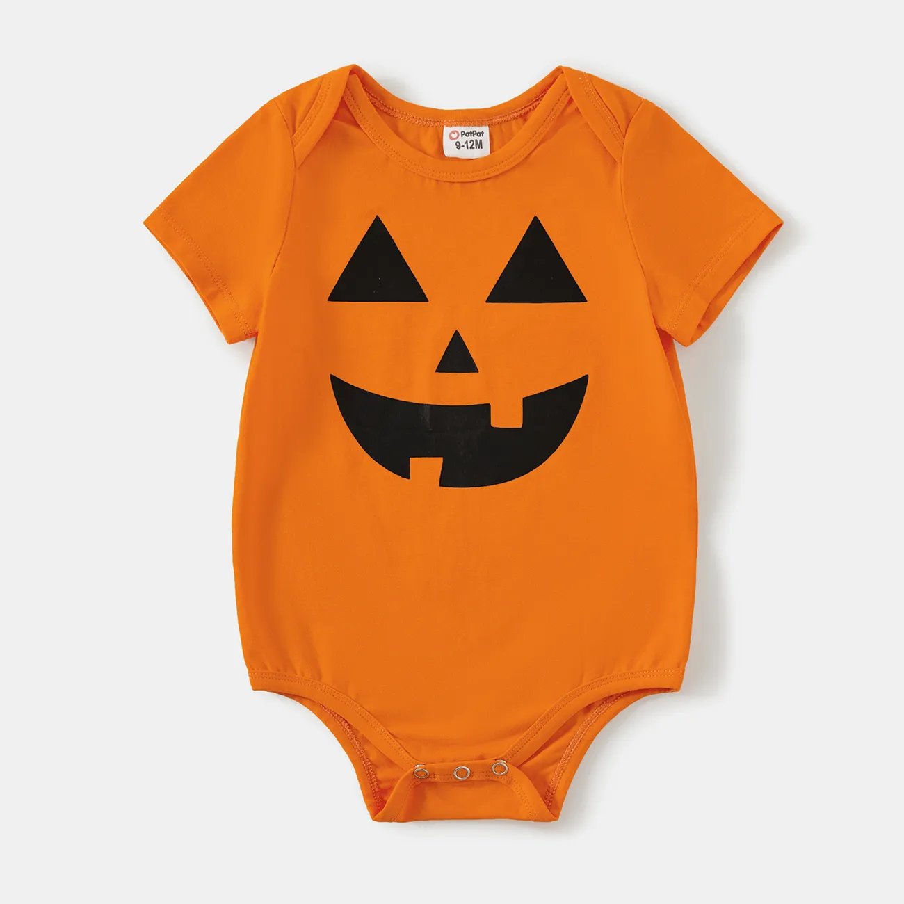 Family Matching Orange Spooky Print Dresses And Tops Sets
Orange big image 1