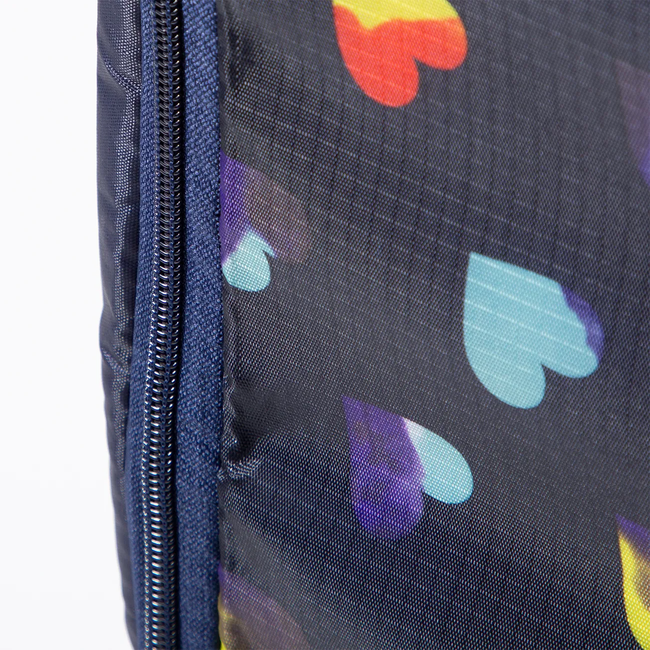 3pcs Cloth Storage Organize Bag 210D Foldable Waterproof Oxford Fabric Shell Dark Blue big image 1