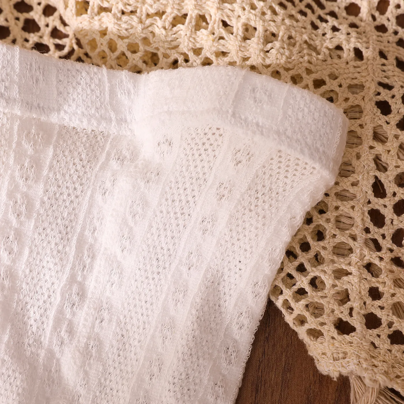 Toddler/Kid Ruffle Fishnet Tights  image 4