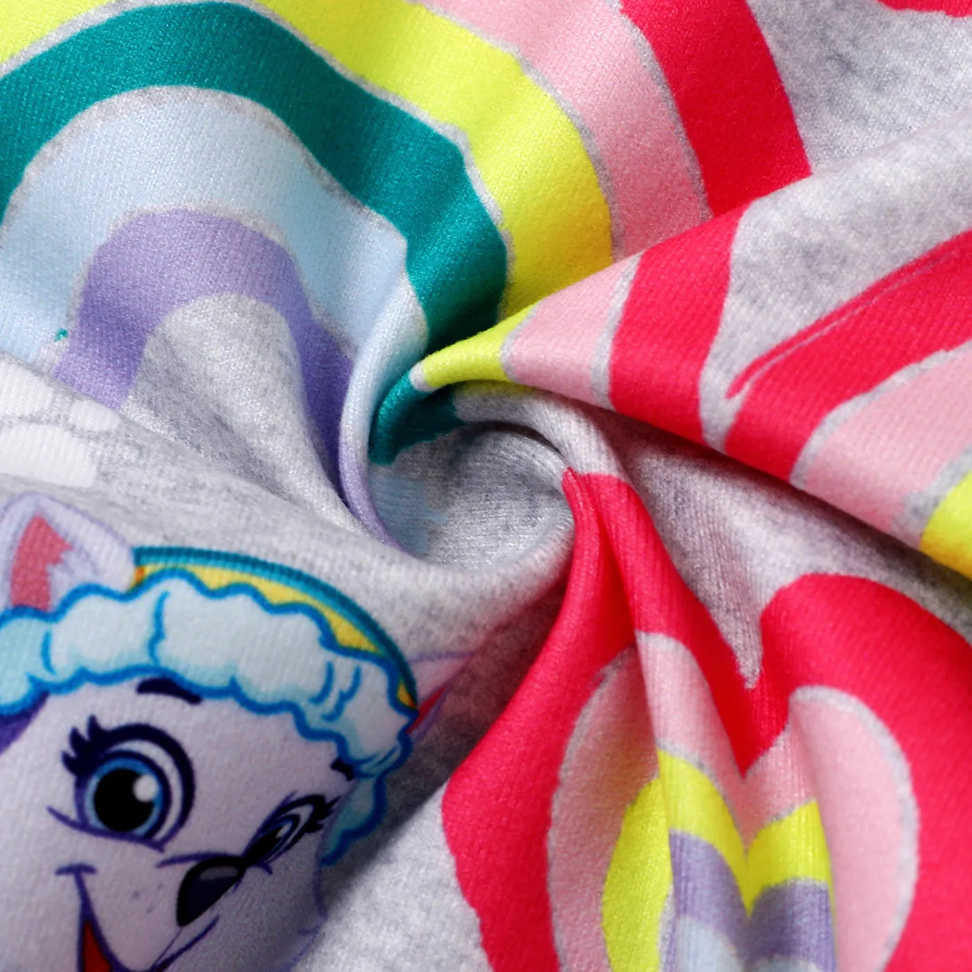 PAW Patrol Toddler Girl Character Rainbow Print Leggings  Flecked Grey image 6