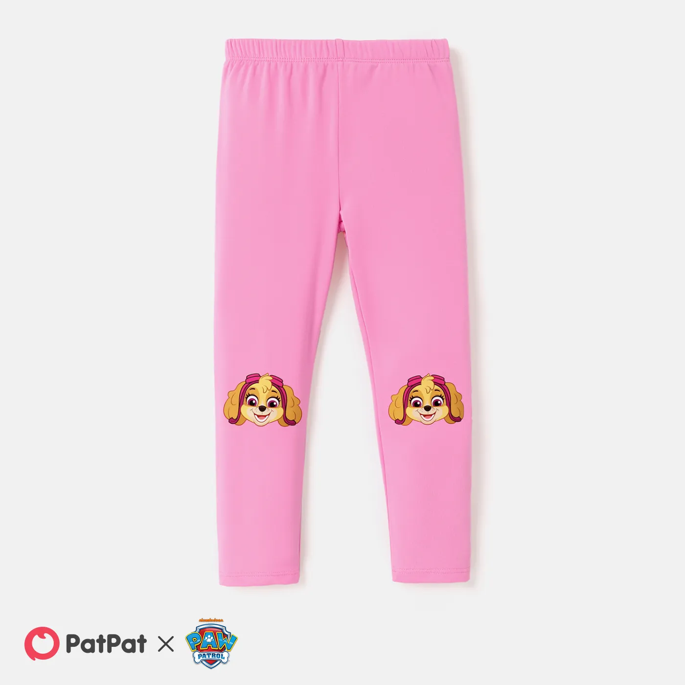 PAW Patrol Toddler Girl Character Rainbow Print Leggings  Pink