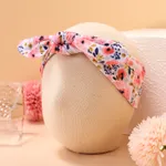 2-pack Allover Floral Print Knot Headbands for Mom and Me  image 2