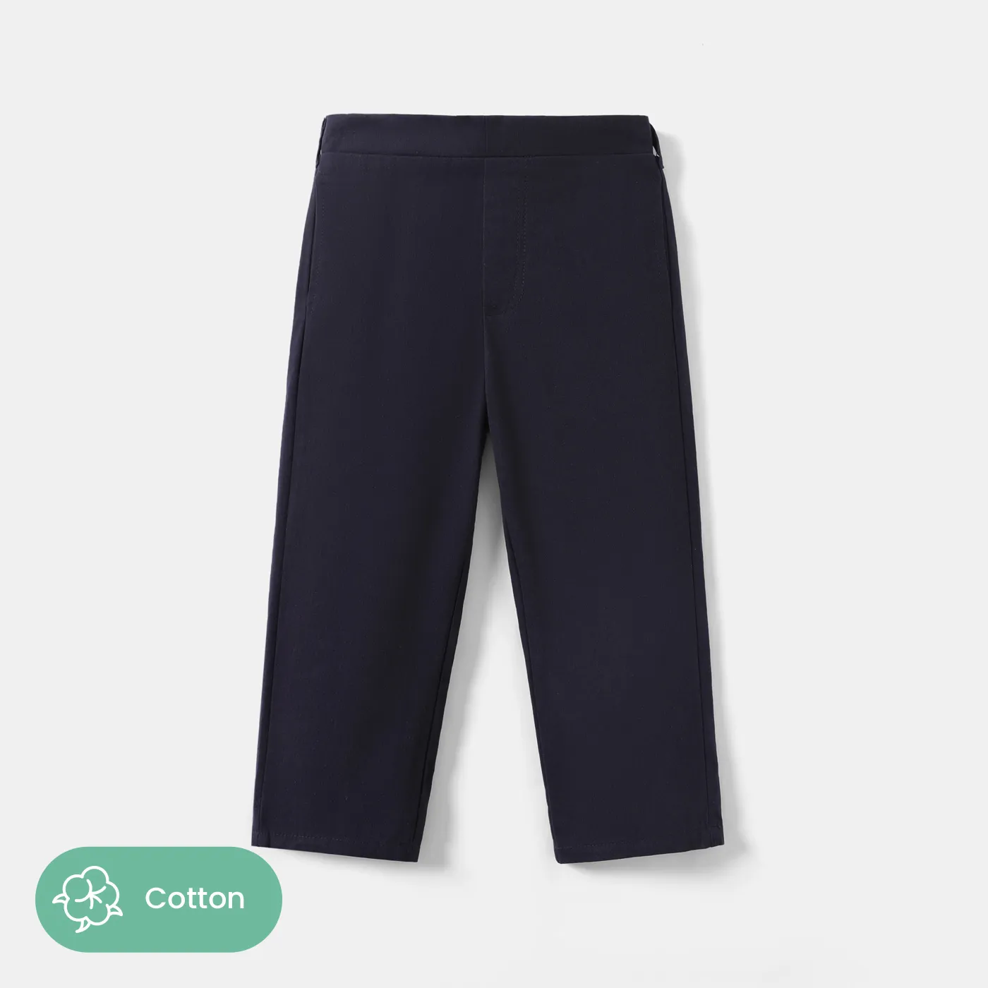 Toddler Boy 100% Cotton School Uniform Pantalon Décontracté