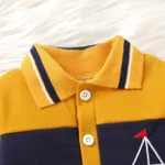 2pcs Baby Boy Classic Polo Collar Longsleeve Set  image 3