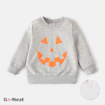 Halloween Baby&Toddlers Boy/Girl Pumpkin and Dinosuar Print T-shirt Toddler Grey