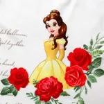 Disney Princess Toddler Girl 2pcs Ruffled Cardigan and Floral Print Tank Dress Set   image 6