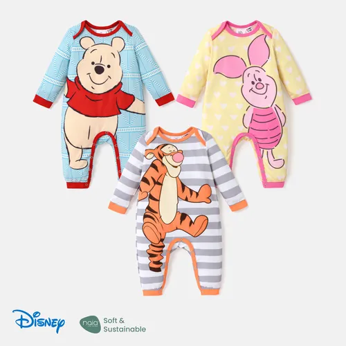 Disney Winnie the Pooh Baby Girl Naia™ Character Print Long-sleeve Jumpsuit 