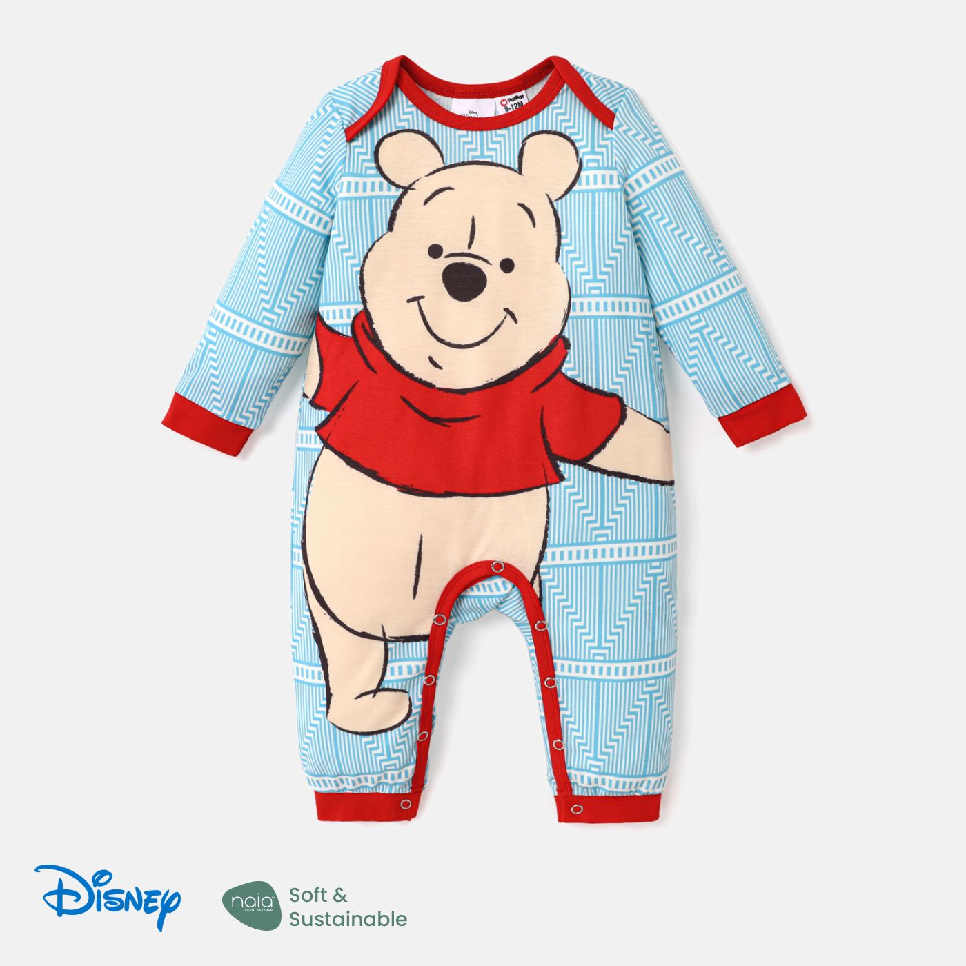 Disney Winnie The Pooh Baby Girl Naiaâ¢ Character Print Long-sleeve Jumpsuit