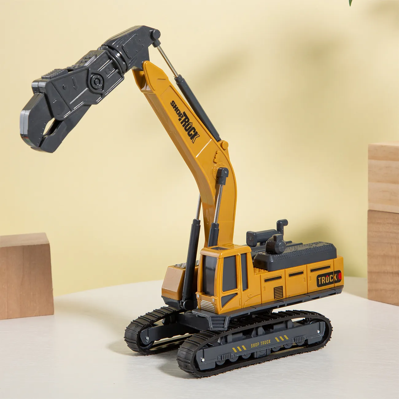 Plastic Crusher Toy Car Construction Site Vehicles Toy Classic Model Toy for Boys Gifts  image 6