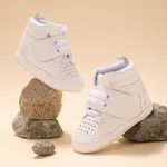 Baby / Toddler Boy Solid Breathable Casual Sporty Prewalker Shoes White image 4