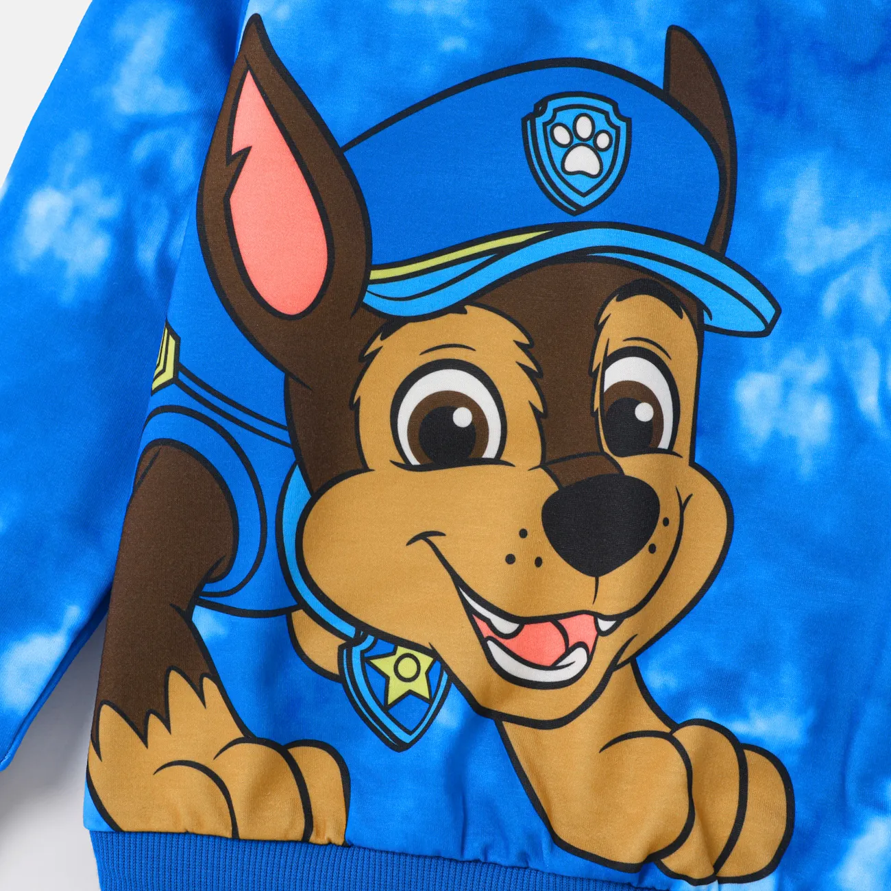 Patrulla de cachorros 2 unidades Niño pequeño Unisex Costura de tela Infantil Perro conjuntos de sudadera Azul big image 1