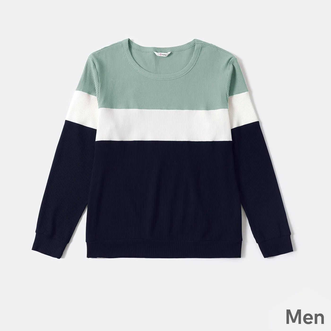 Look de família Manga comprida Conjuntos de roupa para a família Tops  image 5