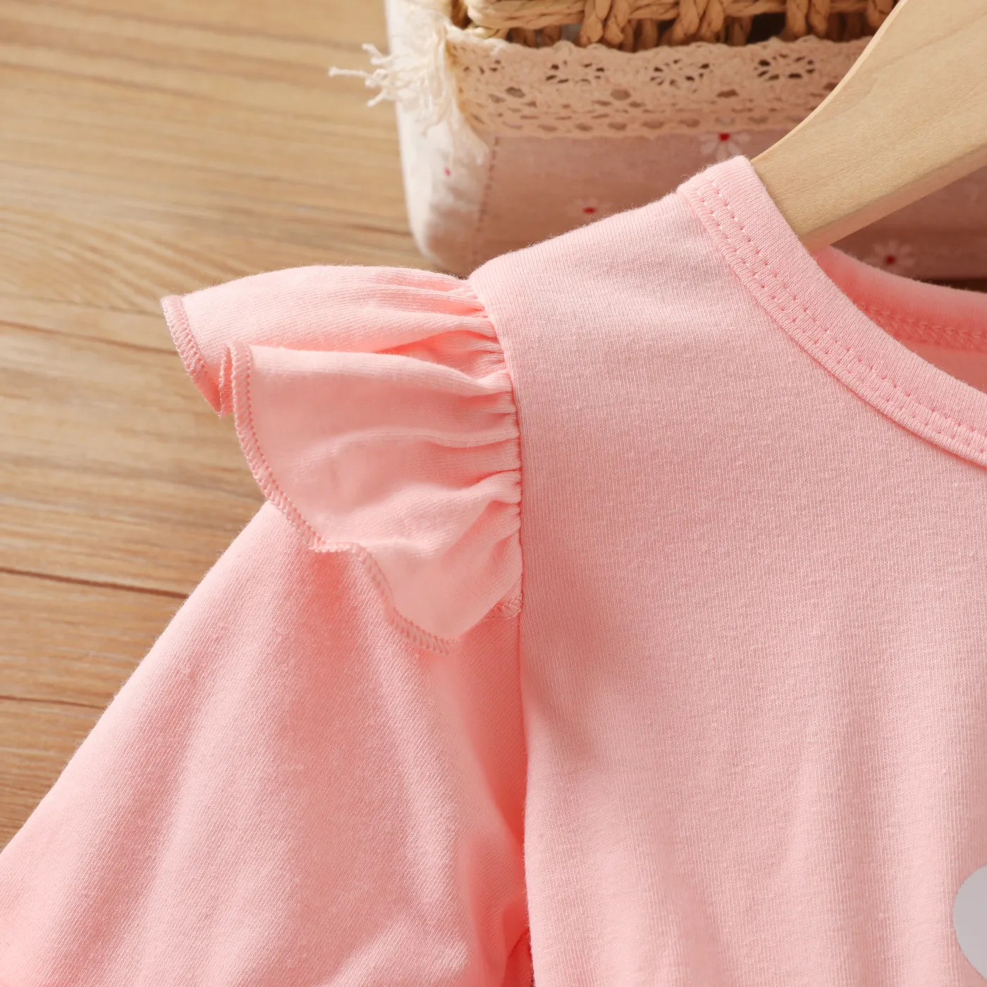 Criança Menina Hipertátil/3D Bonito Unicórnio Vestidos Rosa image 3