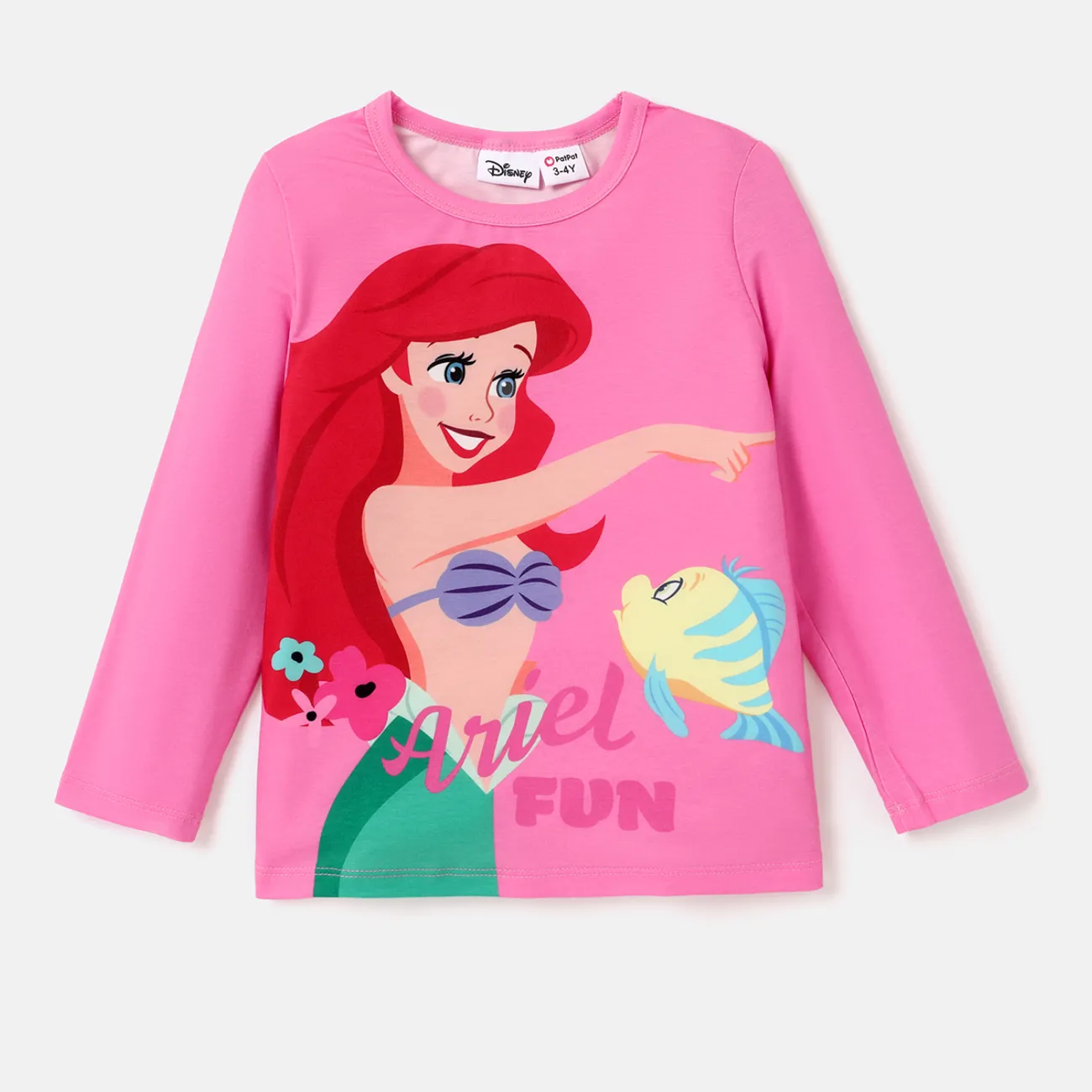 Disney Princess Toddler Girl Naia™ Character Print Long-sleeve Tee  Pink big image 1