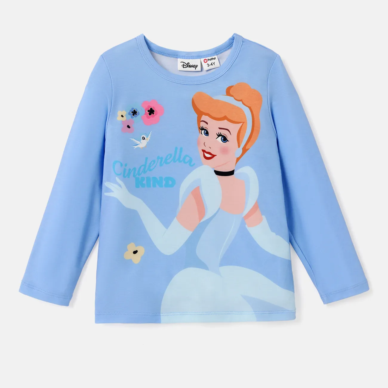 Disney Princess Toddler Girl Naia™ Character Print Long-sleeve Tee  Blue big image 1