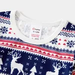 Christmas Family Matching Reindeers Allover Print Long-sleeve Pajamas Sets (Flame Resistant)  image 3