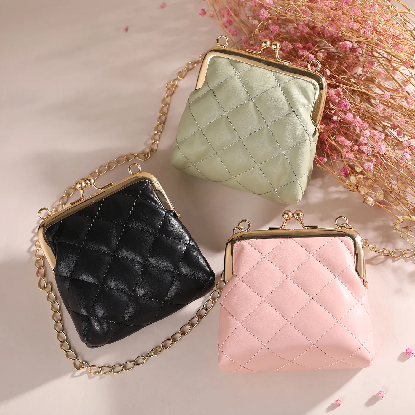 Toddler / Kid convertible clutch/crossbody coin purse mini bag for girl