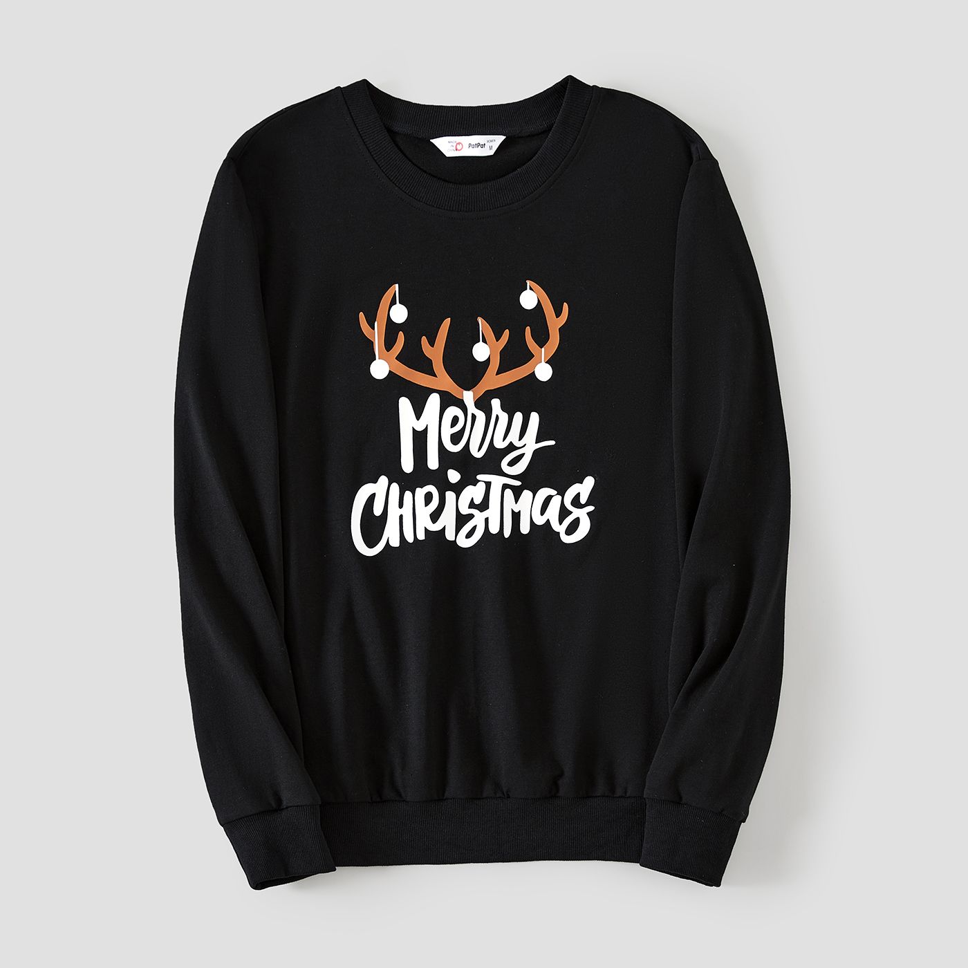 

Christmas Letter Print Family Matching Long-sleeve Tops