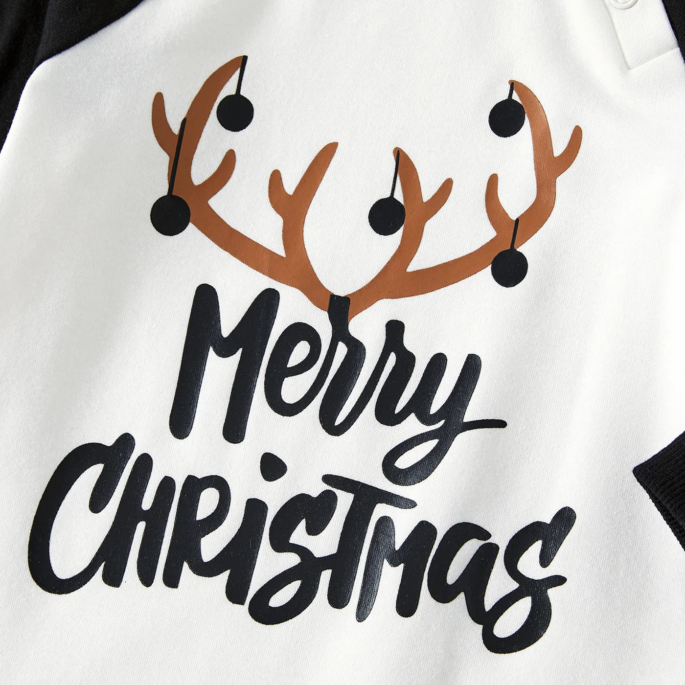 Christmas Letter Print Family Matching Long-sleeve Tops    image 5