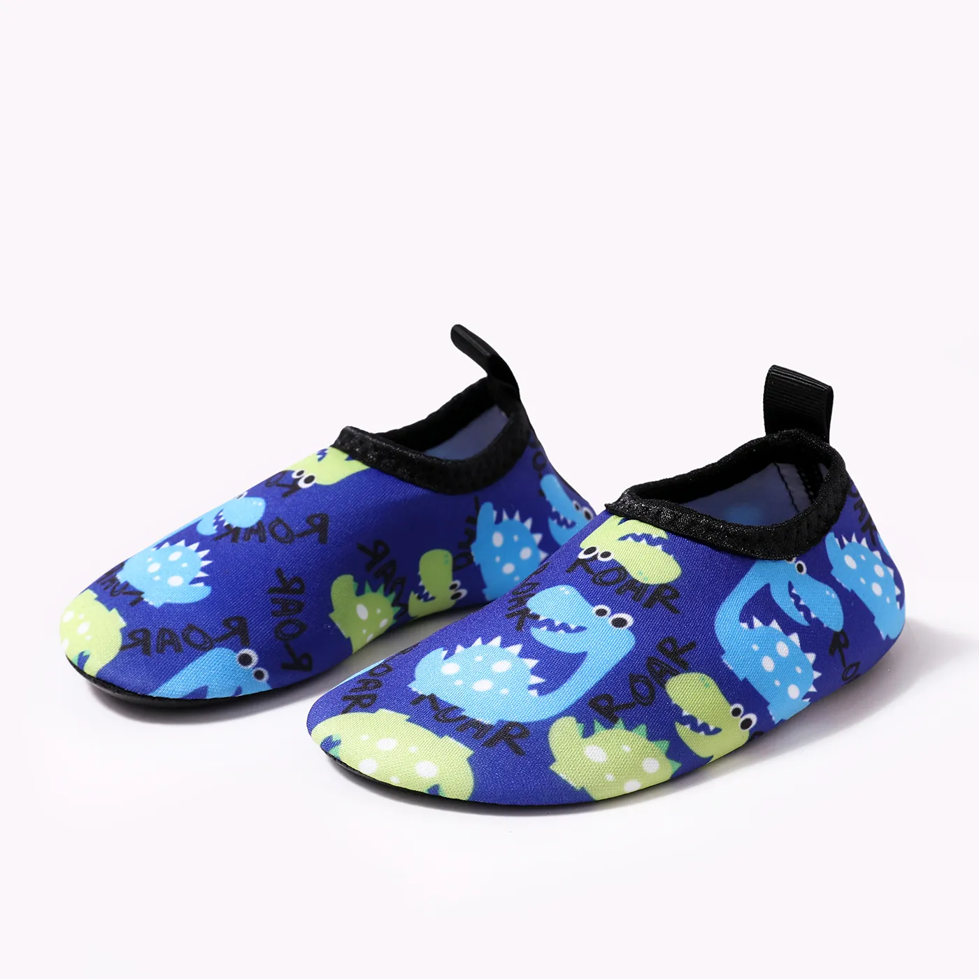 Toddler / Kid Rainbow Unicorn Letter Dinosaur Graphic Slip-on Water Shoes Aqua Socks  image 5