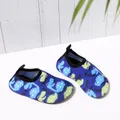 Toddler / Kid Rainbow Unicorn Letter Dinosaur Graphic Slip-on Water Shoes Aqua Socks  image 3
