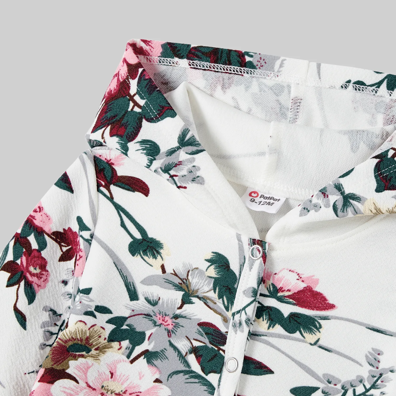 Mommy and Me Flora Print Long-sleeve Belted Dresses   image 3
