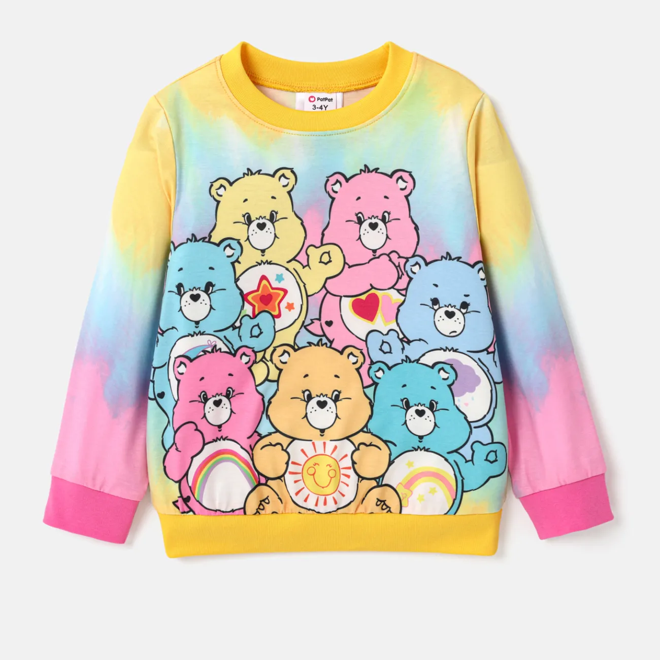 Les Bisounours Enfant en bas âge Fille Enfantin Sweat-shirt Multicolore big image 1