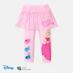 Disney Princess Toddler Girl Naia™ Character Print Ruffle Overlay 2 In 1 Leggings Pink