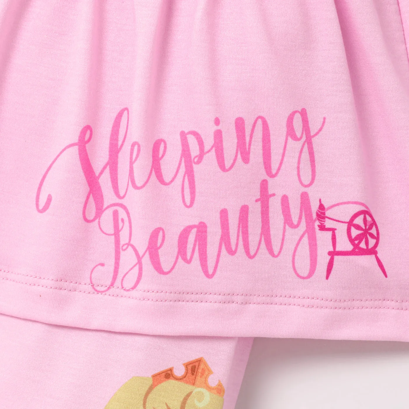Disney Princess Toddler Girl Naia™ Character Print Ruffle Overlay 2 In 1 Leggings  image 3