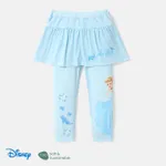 Disney Princess Toddler Girl Naia™ Character Print Ruffle Overlay 2 In 1 Leggings Blue