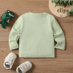 Baby Boy/Girl Childlike Animal Pattern Long-sleeved T-shirt  image 5
