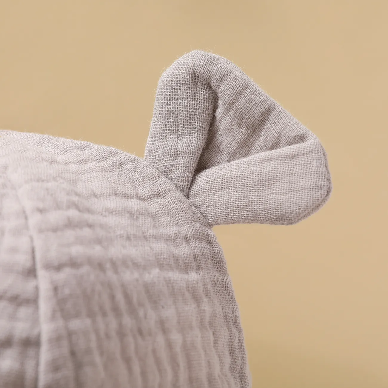 100% cotone bambino carino orecchie di coniglio cappello da pescatore  Grigio big image 1