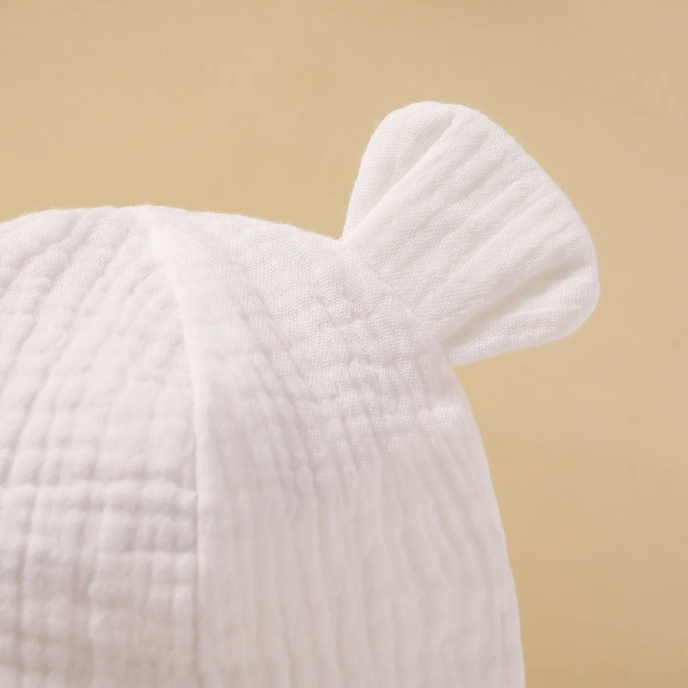 100% Cotton Baby Cute Rabbit Ears Fisherman Hat   image 5