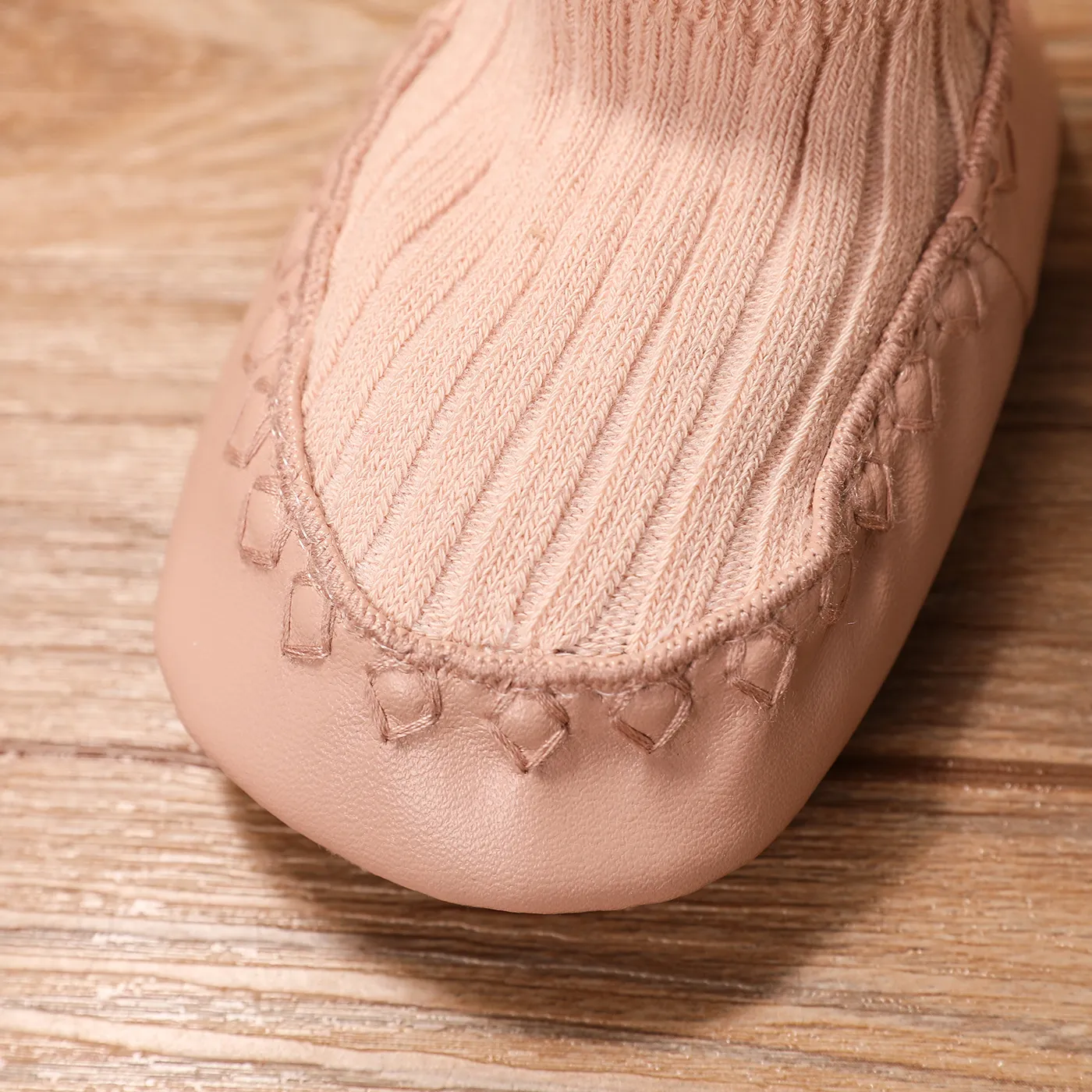 Baby Floral Graphic Ruffle Floor Socks Pink image 5