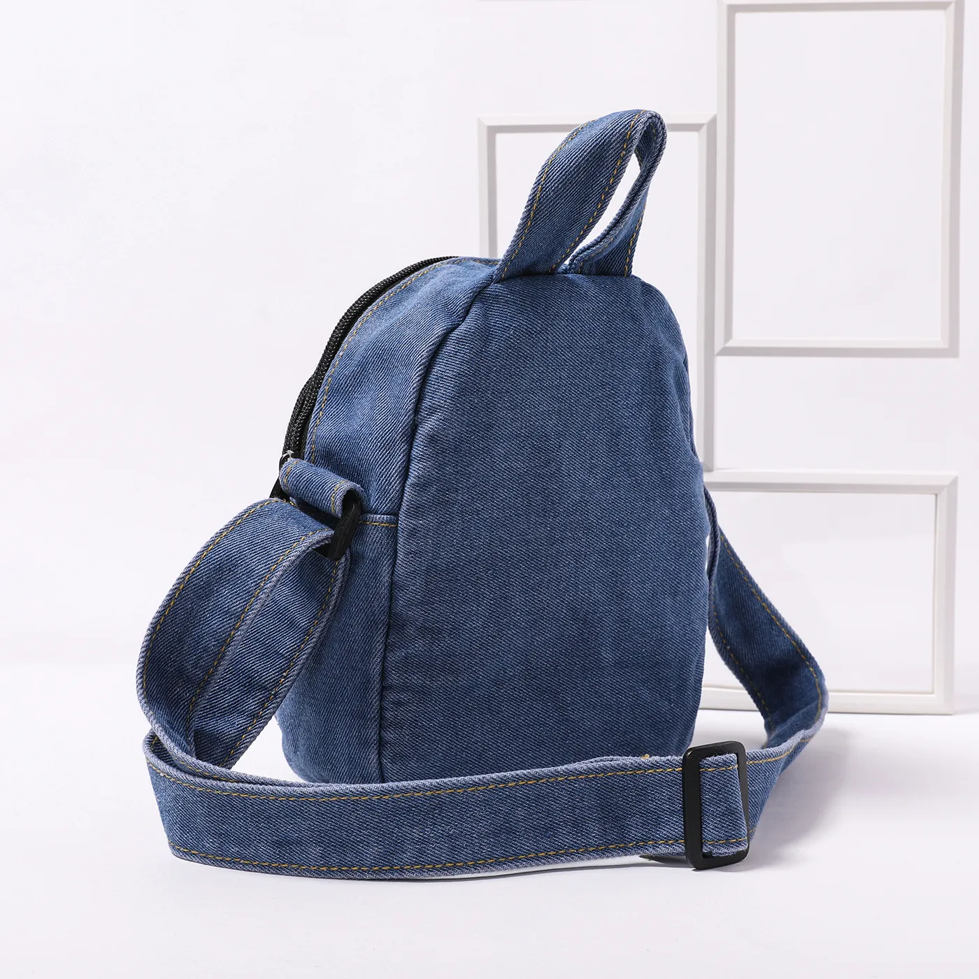 Toddler/Kid Double Zipper Coin Purses Crossbody Bag  image 2