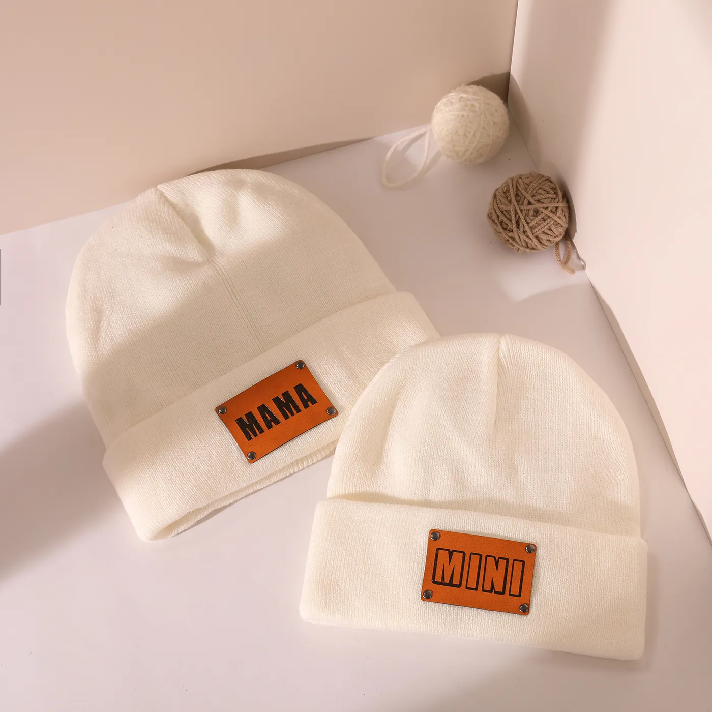 Mom and Me Letters Print Hat  image 3